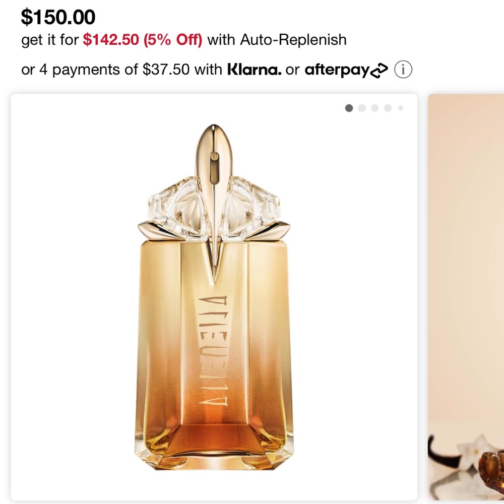 Alien goddess intense perfume